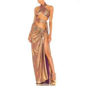 Bronx & Banco Metallic Dress